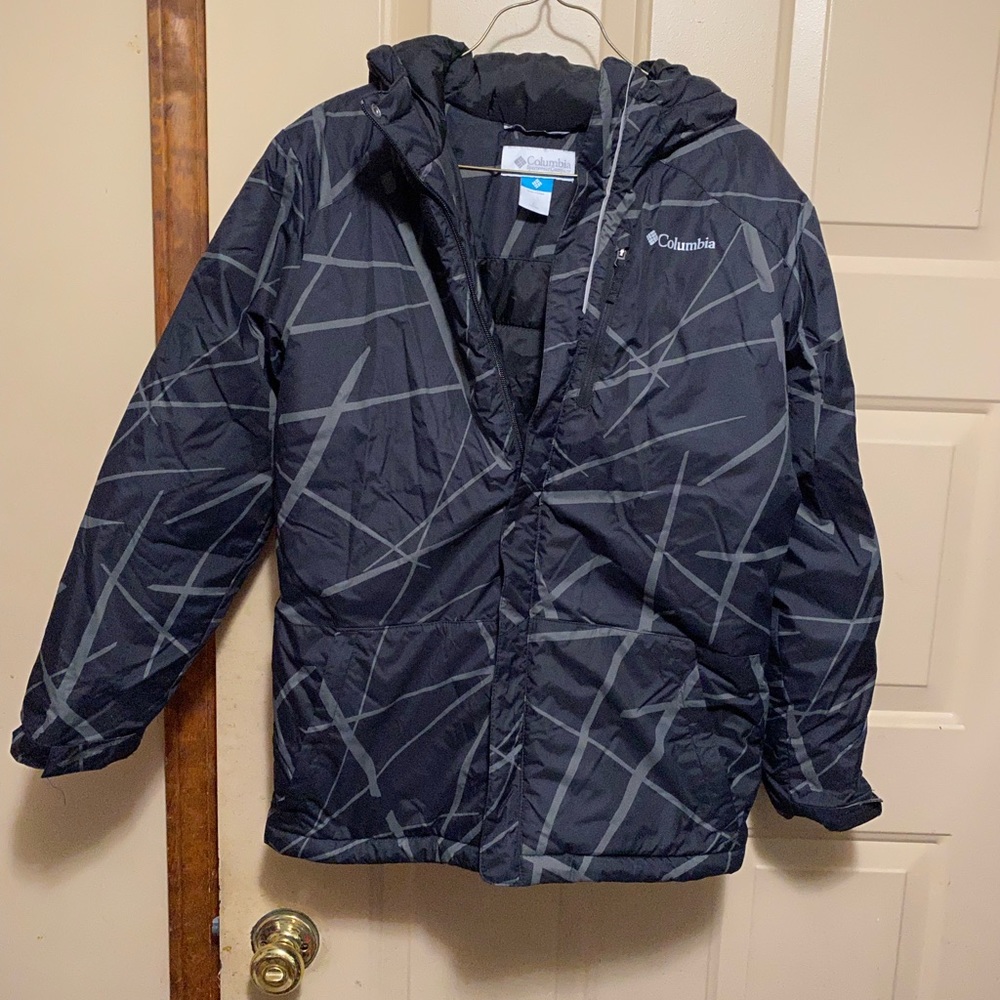 Grey Columbia Large thick jacket for boys